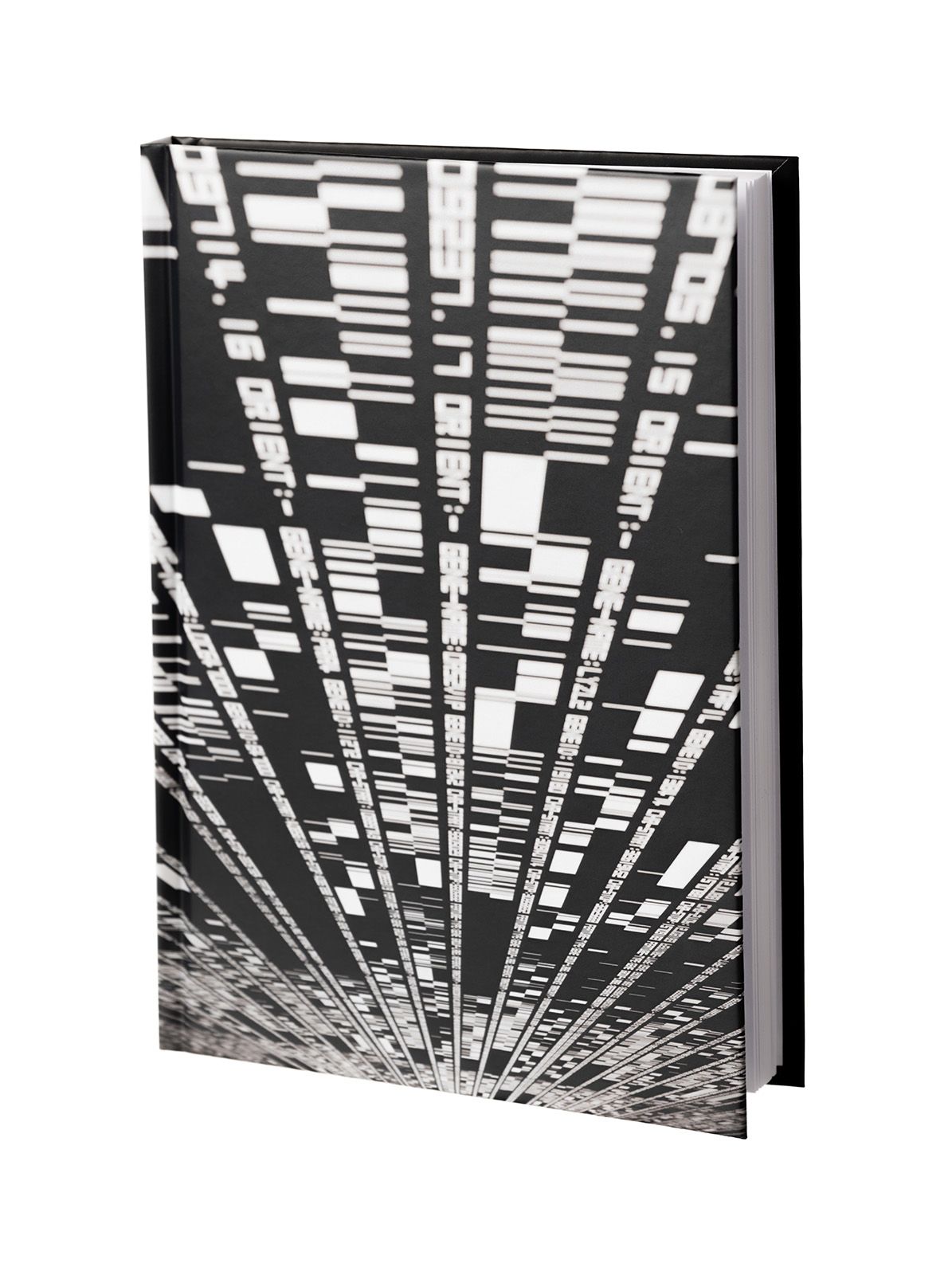 Ryoji Ikeda teose pildiga märkmik